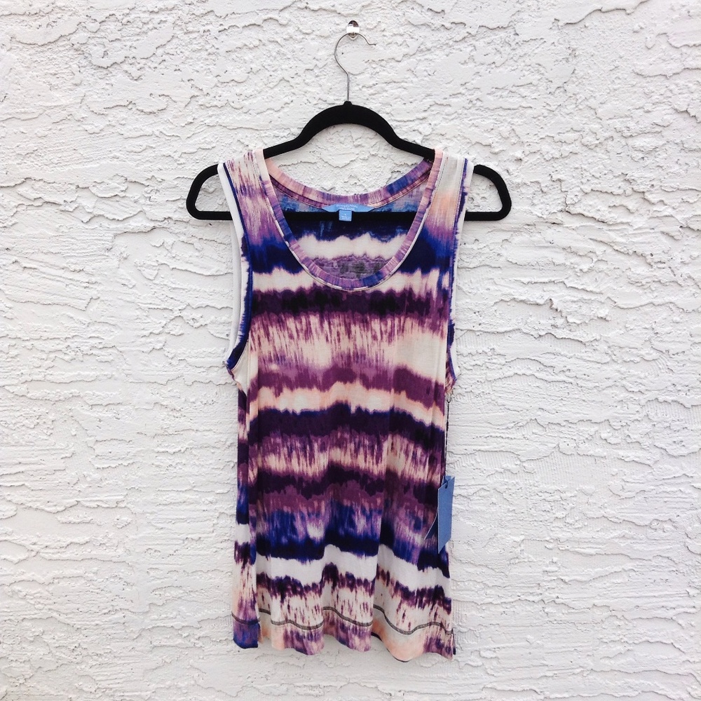 Simply Vera | L | Purple & Blue Tie Dye Sleeveless